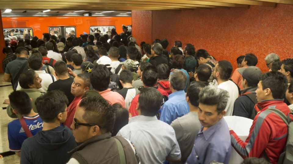 Metro CDMX línea 3 hoy 17 de enero de 2023.