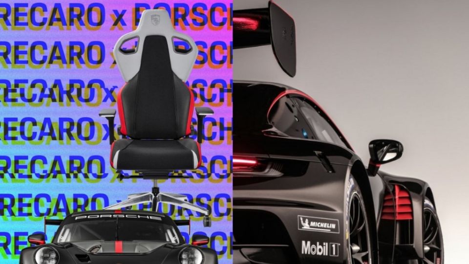 Esta es la nueva silla gamer de Porsche y Recaro