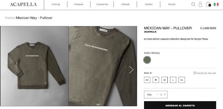 Acapella x Sergio Pérez