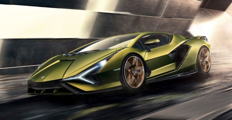 Exterior del Lamborghini Sián