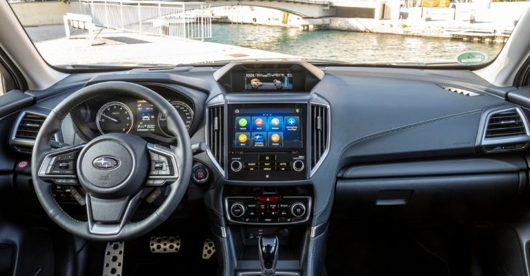 Equipamiento interior de la Subaru Forester 2023
