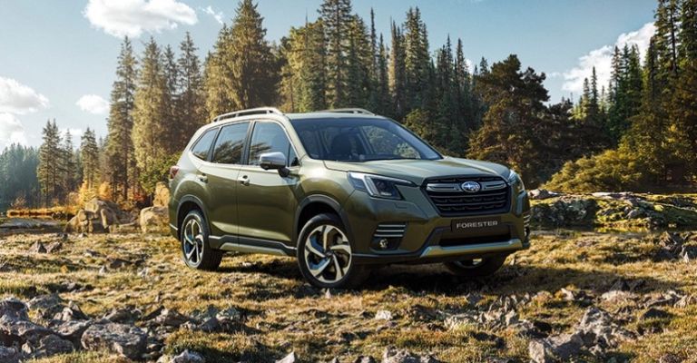 Diseño exterior de la Subaru Forester 2023 en México