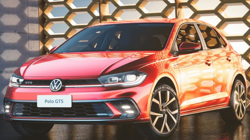 Este es el Volkswagen Polo GTS para Brasil