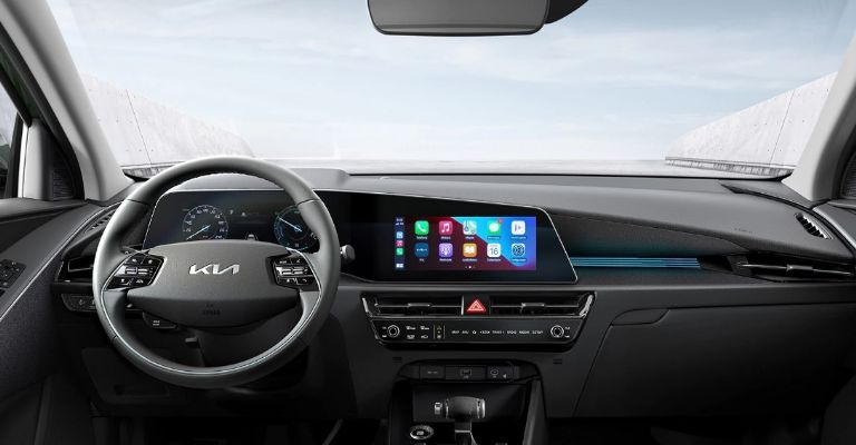 Interior de la Kia Niro