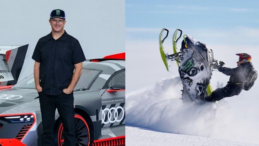 Ken Block falleció en un accidente de moto de nieve