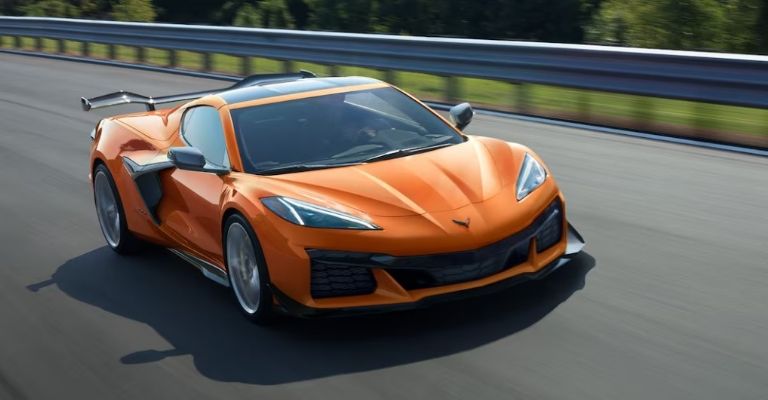 Diseño exterior del Chevrolet Corvette Z06 2023