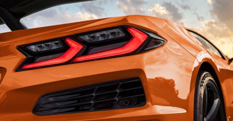 Motor del Chevrolet Corvette Z06 2023