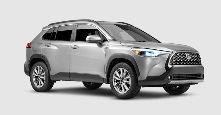Exterior de la Toyota Corolla Cross 2023