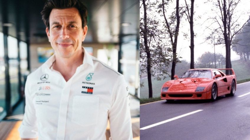 Ferrari F40: Toto Wolff, director del equipo Mercedes, pone a la venta su F40