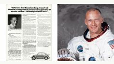 Buzz Aldrin: El astronauta que pisó por primera vez la Luna y que fue imagen del Volkswagen VW Beetle