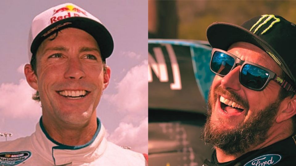 Travis Pastrana le rindió homenaje a su amigo Ken Block durante el 2023 Nitro RX Quebec.