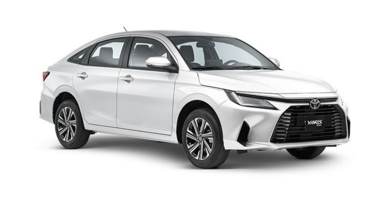 Exterior del Toyota Yaris 2023