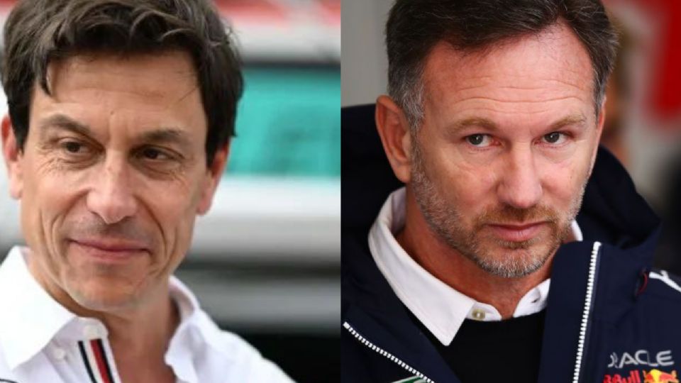 Toto Wolff y Christian Horner