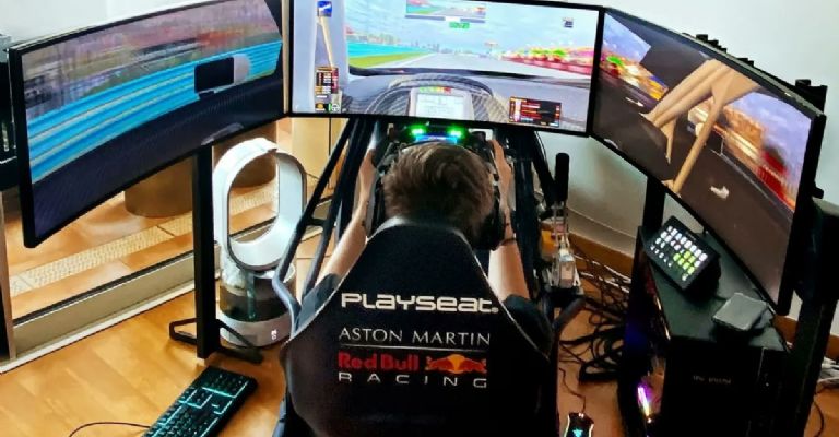 Max Verstappen carreras de simulación