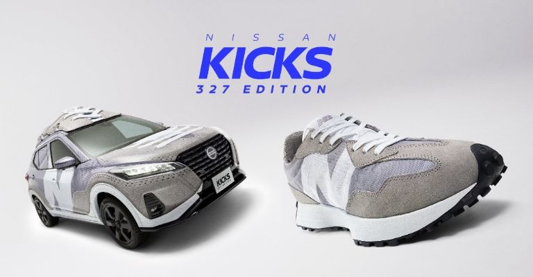Nissan Kicks y el tenis de New Balance