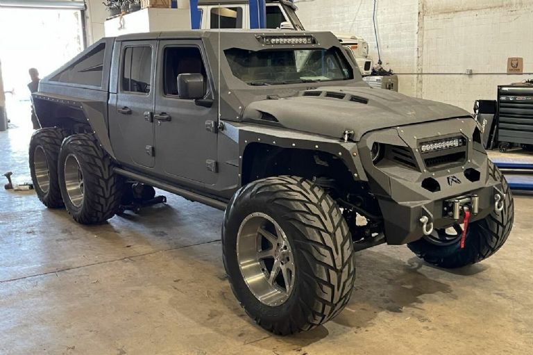 Luka Doncic, Jeep, NBA, Dallas Mavericks, Basquebol, Baloncesto, Autos de Lujo, Jeep Gladiator 6x6 Apocalypse Hellfire