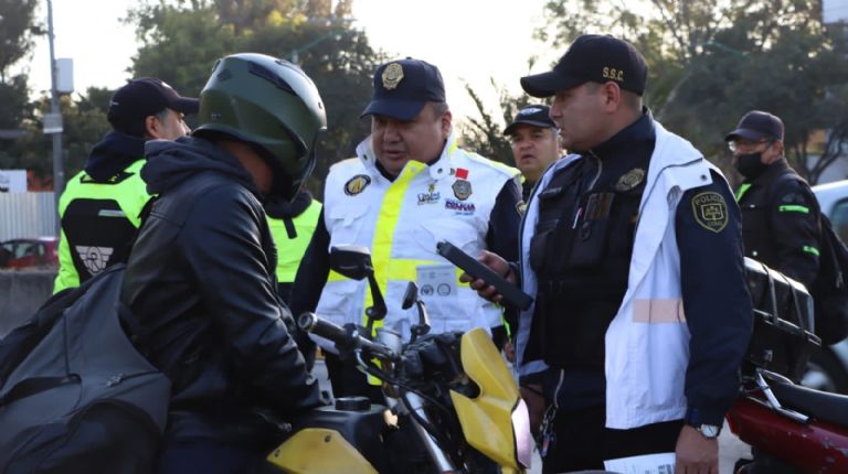 Multas moto CDMX