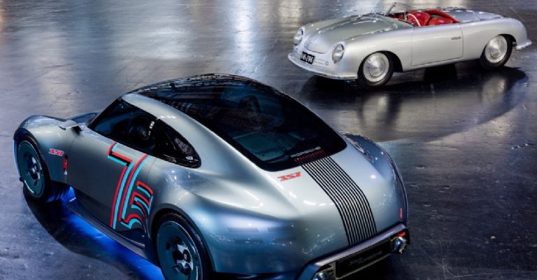 Motor del Porsche Vision 357 Concept