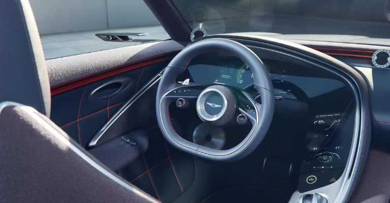 Interior del Genesis X Convertible