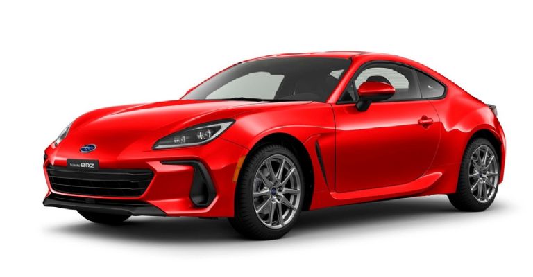 Diseño exterior del Subaru BRZ 2023