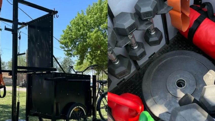 Móvil Fitness y Lester Cargo Bikes crearon la primera bicicleta gimnasio en Argentina
