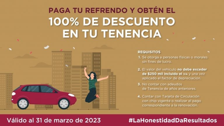Tenencia Vehicular 2023