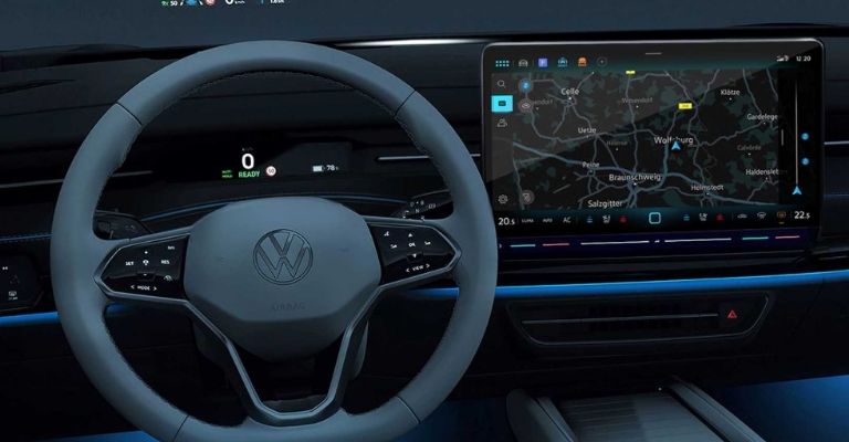 Interior del Volkswagen ID.7 