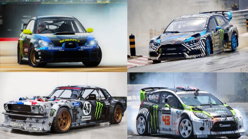 Ken Block y los 5 autos más espectaculares que manejó en Gymkhana