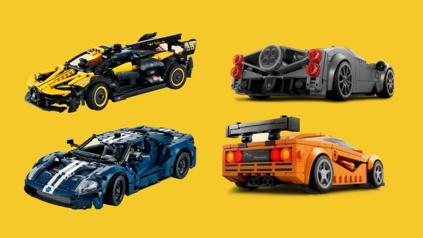 El Ford GT y otros autos se inmortalizan en estos nuevos sets de Lego Technic y Speed Champion