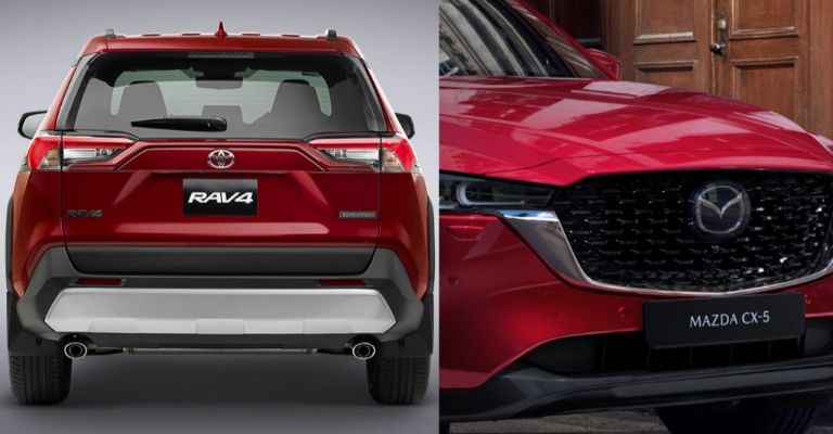 Toyota RAV4 vs Mazda CX-5 motor