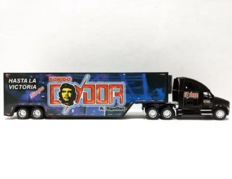Movimiento sonidero, Sonideros Mexicanos, Tráileres sonideros, Camiones sonideros, Tráileres de juguete sonideros, Camiones de juguete sonideros, Tráileres a escala sonideros, Camiones a escala sonideros, Kenworth T700, Tipografía sonidera