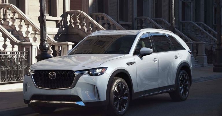 Diseño exterior de la Mazda CX-90 2024