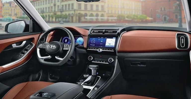 Interior de la Hyundai Creta Grand 2023