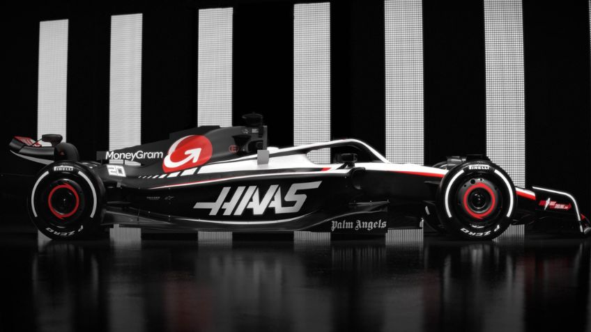Haas presume nuevos colores para la temporada 2023 de F1