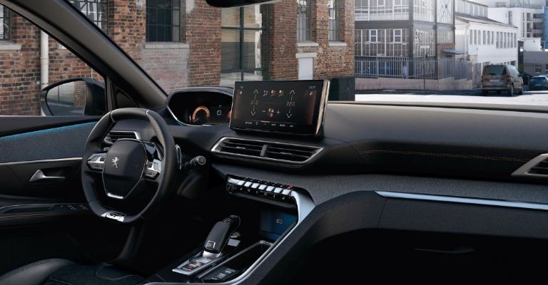 Interior de la Peugeot 5008 2023