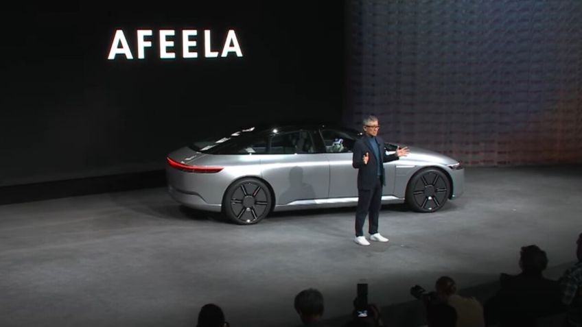 Sony y Honda revelan la nueva marca de autos eléctricos Afeela en CES 2023