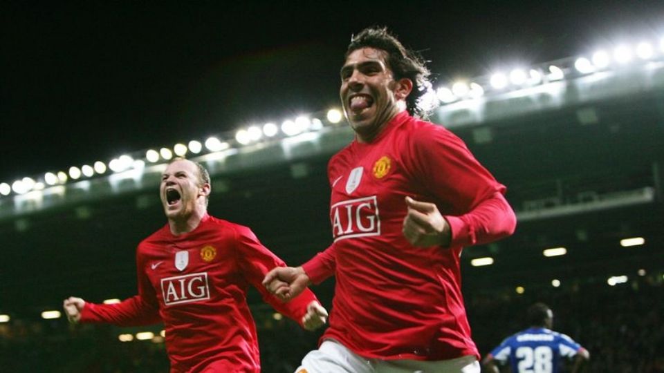 La amistad de Wayne Rooney y Carlos Tévez