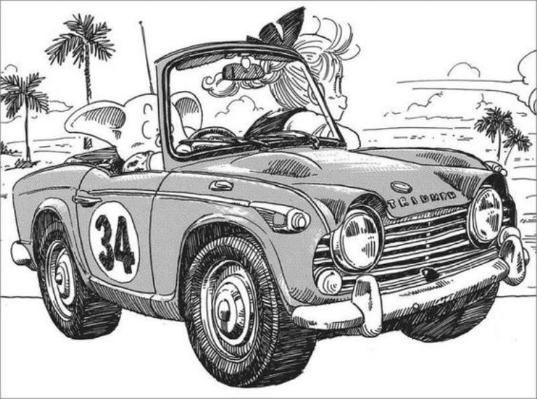 autos de Dragon Ball