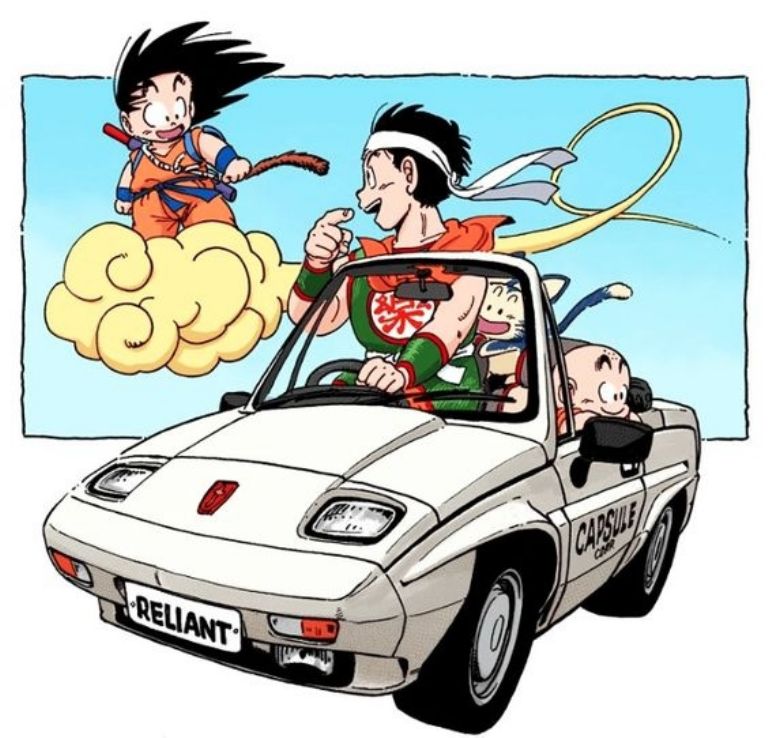 autos de dragon ball