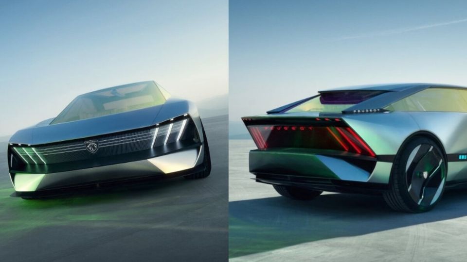 Este es el Peugeot Inception Concept revelado en el CES 2023