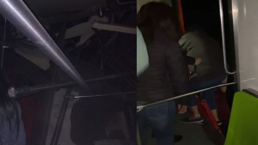 VIDEO: Así se vivió el choque de trenes de la Línea 3 del Metro