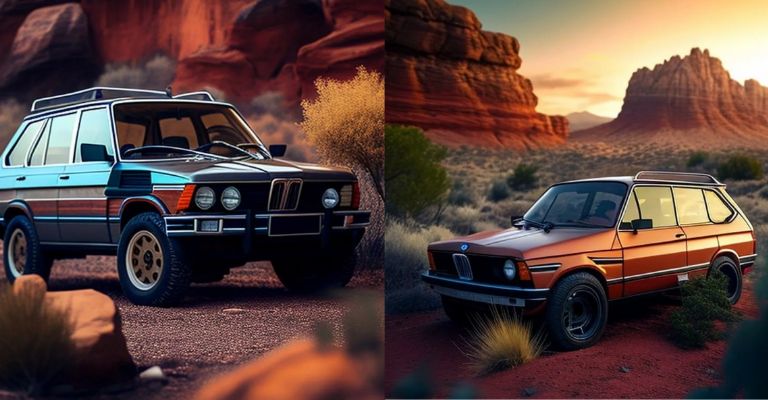 BMW SUV en los 80