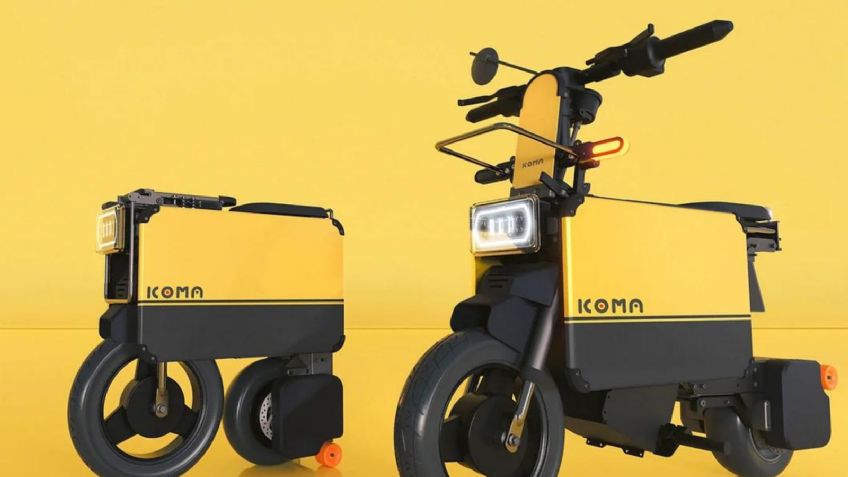 ICOMA Tatamel Bike: La motocicleta eléctrica plegable que ganó el Premio a la Innovación en el CES 2023