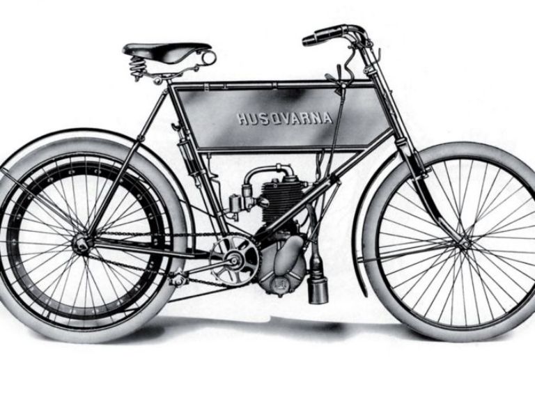 Cuál fue la primera moto de Husqvarna