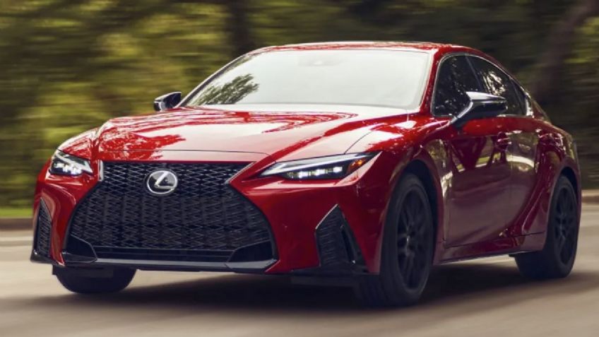 Lexus IS 300 2024, el sedán de lujo deportivo recibe la versión F Sport