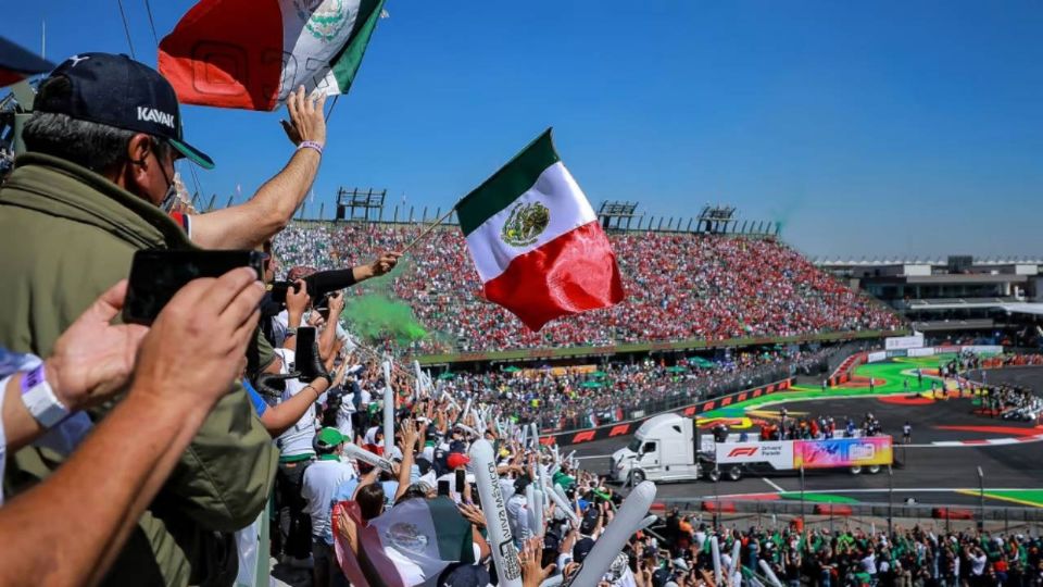 El Foro Sol en el GP de México