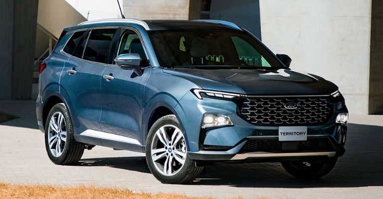 Diseño exterior y equipamiento de la Ford Territory 2024