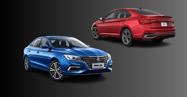Diseño del MG5 vs Volkswagen Jetta