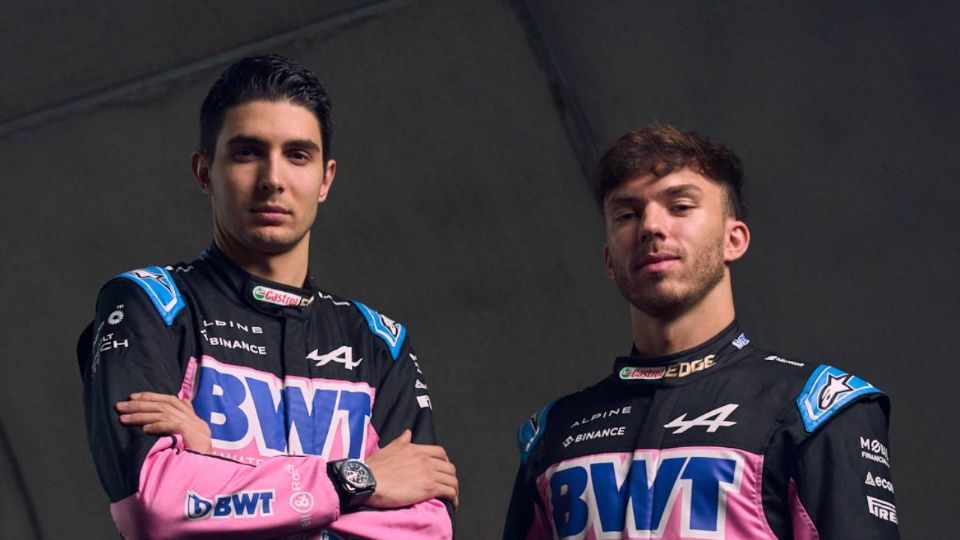 Esteban Ocon y Pierre Gasly, pilotos de Alpine