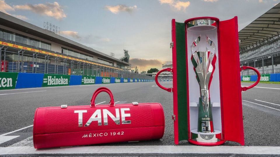 TANE es una casa joyera que ha creado los trofeos del GP de México desde hace varios años.